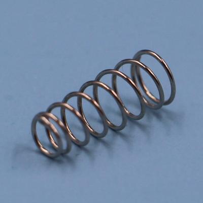 China New Design Custom Stainless Coil Spring Manufacturer Spring Contact In Zhongshan for sale