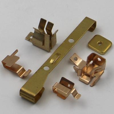 China Brass Stamping Industry ISO Manufacturer Sheet Metal Fabrication Custom Blanks for sale