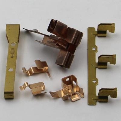 China Industry Experienced Factory Metal Accessories Fabrication Custom Copper Stamping Parts for sale