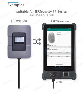 China HFSecurity FAP20 OS1000 Waterproof Optical USB Fingerprint Scanner Easy Integration With New Or Existing Applications en venta