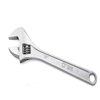 China Hardware Industrial Tools Plating Adjustable Wrench Super Wide Adjustable Maiden for sale