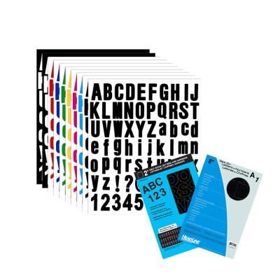 중국 Decorative Custom Alphabet Vinyl Sticker Cursive Script Letter Script Office Letter Stickers Self Adhesive Vinyl Sticker 판매용