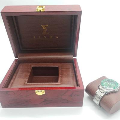 China Custom Packaging Luxury Wooden Watch Storage Display Box Logo Gift Display Watch Storage Watch Box for sale