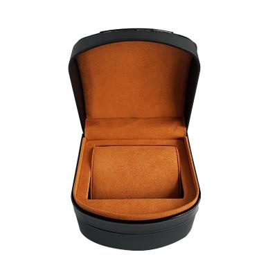 China Luxury Leather Watch Box Watch Case Storage With Custom Velvet Watch Packing Case Accessory for sale