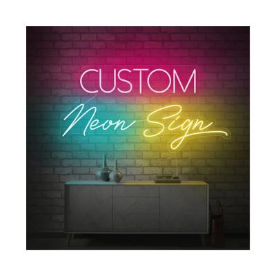 China LANDSCAPE Customs Lead Light Custom Neon Signs Words Signage Light Wall Decoration Gift Party Event for sale