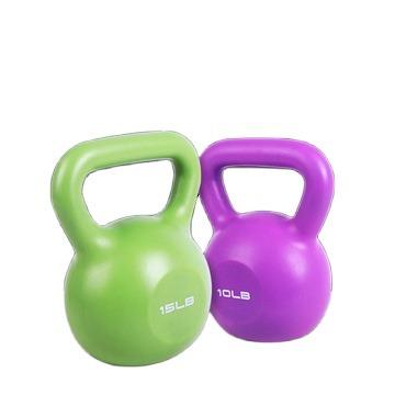 China Universal Plastic Dipping Neoprene Coated Men And Women Portable Kettlebell Gym Fitness Kettlebell for sale