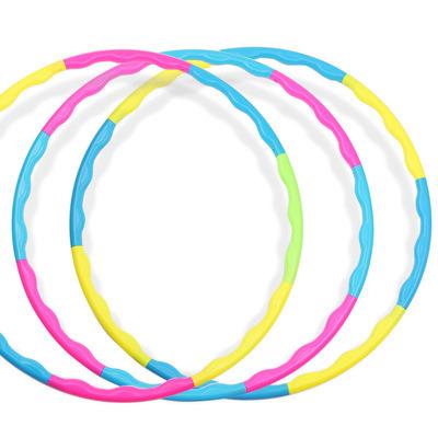 China Colorful Polynesian Dance Gymnastics Circle Set Beginner Yoga Exercise Circles Polynesian Dance Student Circles Fitness Circles Detachable Polynesian Dance Circles For Kids for sale