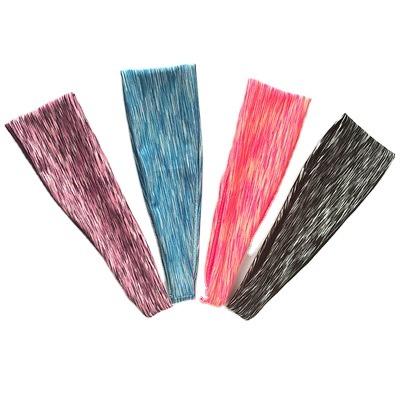 China Adjustable Elasticity Breathable Colorful Custom Logo Sports Reusable Thin Headband Basketball Game Headband Wholesale for sale