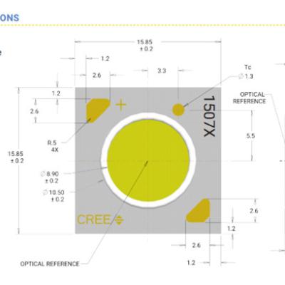 China White Ceramic Crees COB LED CXA1507-0000- 000F0UF440H SMD 4000K 90CRI COB LED for sale