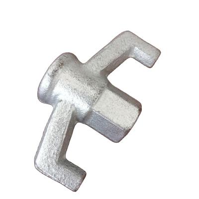 China Hot Sale Wing Nut Construction Concrete Formwork Bolt Nut Link Rod Wing Nut 15/17 for sale