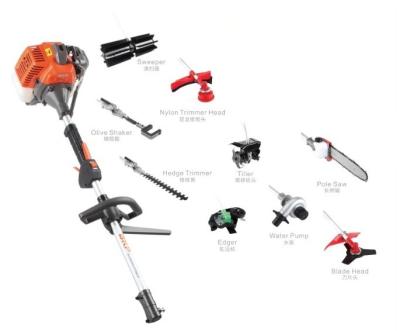 China 2-Stroke 26cc Gasoline Pole Saw /Hedge Trimmer Brush Cutter Multifunction Motor for sale