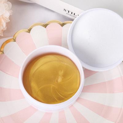 China Anti-Aging Private Label OEM Beauty Custom Anti-Wrinkle Natural Eye Care Spa & Travel Patches Collagen Crystal Gold Powder Eye Mask for sale