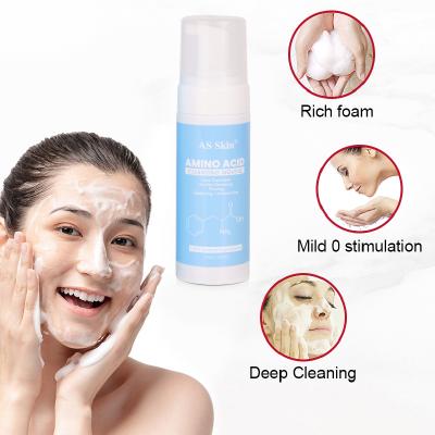 China Organic Acne Treatment Private Label Clears And Prevents Acne Face Wash Moisturizing Mild Cleansing Exfoliating Facial Cleanser for sale