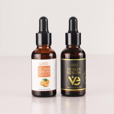 China Wholesale Skin Revitalizer Private Label Whitening OEM Skin Care Face Serum 100% Natural Organic Pure Vitamin C Hyaluronic Acid Serum for sale