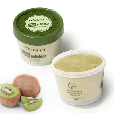 China Best Exfoliator Skin Polish Body Scrub Soft Exfoliating Natural Fruit Shea Sugar Whitening Moisturizing Body Scrub for sale