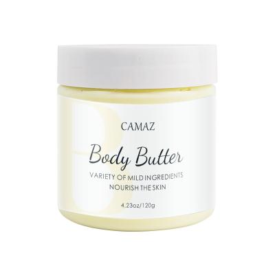 China Natural Organic Skin Care Rose Cream Private Label Moisturizer Wholesale Milk Body Lotion Moisturizer Whitening Vegan Shea Body Butter for sale