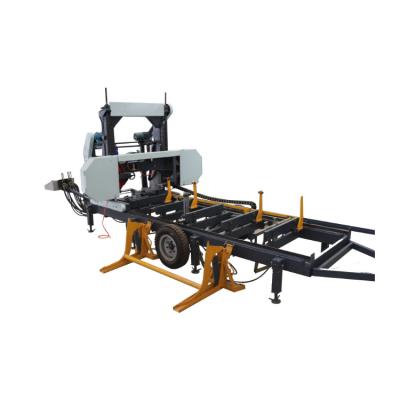 China Horizontal Power Cutting Saw Machine Wood Sawmill Wood Cutting Vertical Band Saw Machine for sale