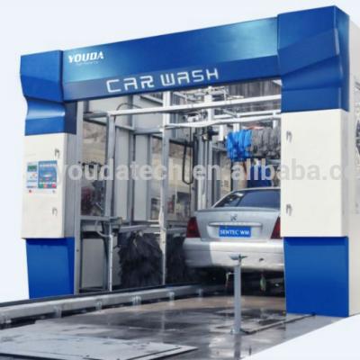 China Hot Galvanized High Quality Frame Car Wash Tunnel Drive By Machine System for sale