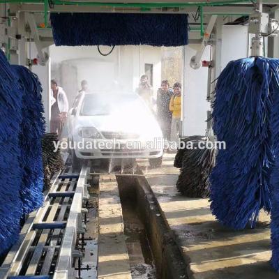 China Best Selling Hot Dip Galvanized Automatic Frame Tunnel Car Wash Machine Systems For Sale for sale