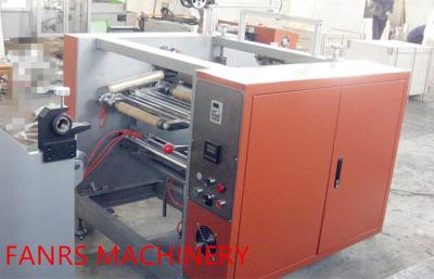 China Halb automatische Haushaltungs-Aluminiumfolie Rewinder-Maschine mit der Selbstfütterung zu verkaufen