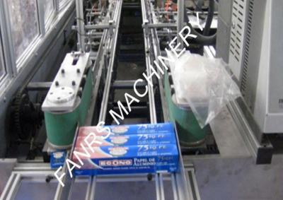 China Auto Aluminium Foil Packaging Machine , PLC Digital Roll Paper carton Packaging Machine for sale