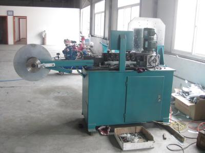 China Pure Aluminum Flexible Duct Forming Machine with Automatic Cutting System for sale