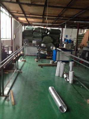 China Automatic Aluminum Foil Air Flexible Duct Forming Machine for sale