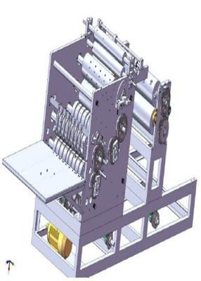 China Automático estale acima a máquina da folha do papel da folha do alimento à venda