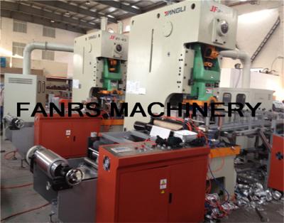 China 80 Ton Aluminum Foil Container Machine With Automatic Lubrication System for sale