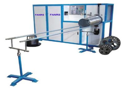 China Fully Automatic Aluminum Steel Wire Rolling Spiral Duct Machine 45 m / Min Speed for sale