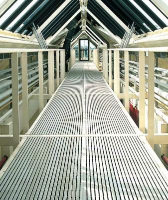 China Modern Aluminum Anti Skid Walkway T Bar Grating for sale