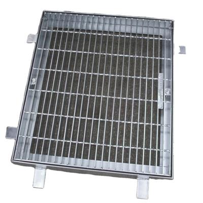 China Modern Metal Bar Grating Hot Dipped Galvanized Steel Frame Pit Cover Grating for sale