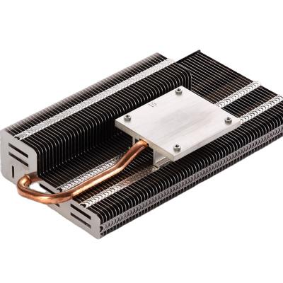 China Graphics Card FM Extruded Aluminum Skived Fin Radiator 5 Heatsink 150W Heat Pipe Cooler 150W GPU Aluminum Skived Backplate VGA Video Card Heatsinks for sale