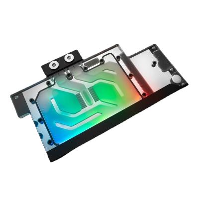 China Graphics Card FM Customized Water Block For 3090 TUF RGB Dish VGA System Tesla Liquid Cooling System GPU Cooler Kit Strix RTX 3080 for sale