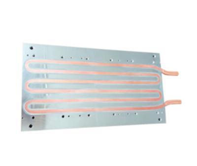 China FM Customized Aluminum Heatsink Circulation Cooled Plate Distro Battery Tray Water Cooling For Solar PV for sale