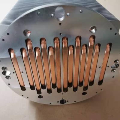 China Processor Customized 450-600W LED Stage Lamp Round Radiator Led Module Heatsink for sale