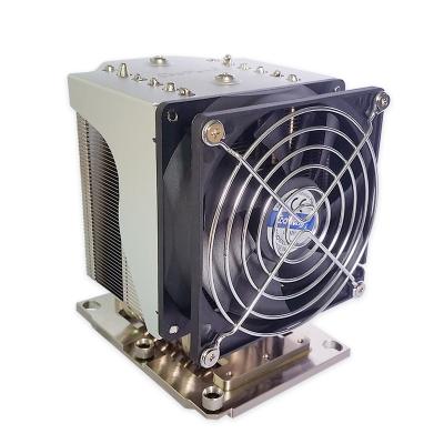 China 1U Server & Up China Manufacturer CPU Water Cooler Radiator With Fan for sale