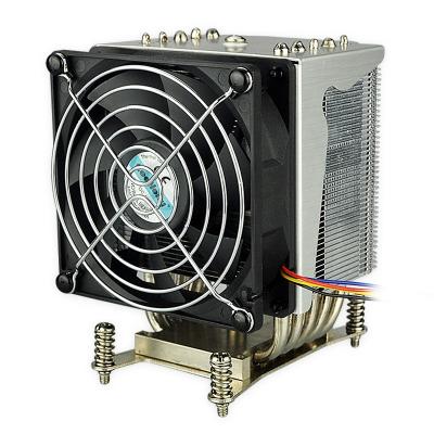 China 1U Server & Up Square Cpu Cooler Server Heatsink Custom Aluminum Fan Heatsink for sale