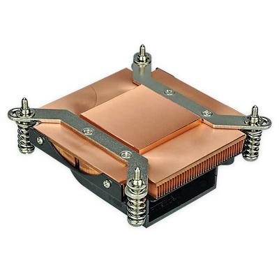 China 1U Server & up cpu cooler heatsink server pure copper base heatsink for sale