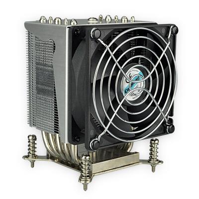 China 1U Server & Up Efficient CPU Fan Heatsink Extrusion Copper Tube Heatsink for sale