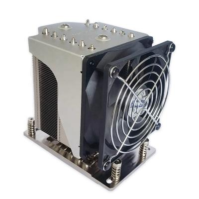 China 1U Server& Up AMD EPYC SP3 Xiaolong/TR4 CPU Cooler 3U/4U 6 Heat Pipe Heatsink for sale