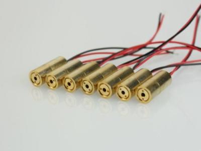 China 635nm 1mW Collimated Red Dot Laser Diode Module com 10000Hrs de vida útil à venda