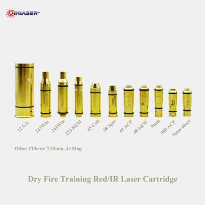 Cina Addestramento per armi da fuoco Laser Bullet Laser Training Cartridge Home Dry Fire Laser Shooting Precision Practice in vendita