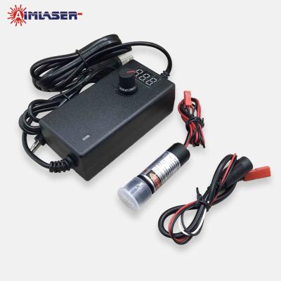 China Powell Lens Machine Vision Laser Inspection 520nm 30mW Focus Adjustable for sale