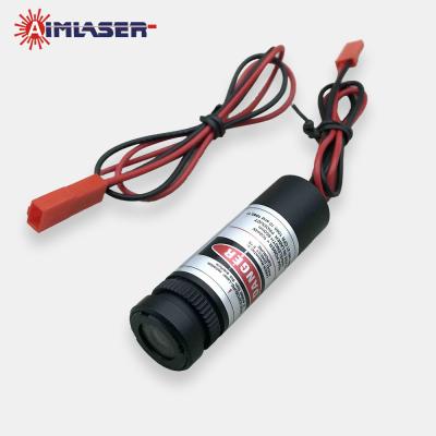 China Uniform Distribution Line Laser Module 635nm 50mW 50um For Industrail Robotics Guidance for sale