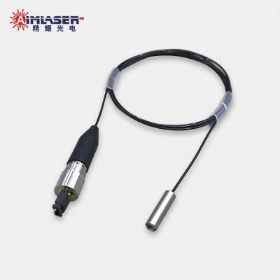 China Módulo de diodo láser acoplado de fibra de modo único de 635nm 30mW 3μM con conector FC / PC en venta