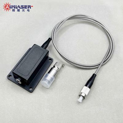 China Single Mode Fiber Coupled Fiber Laser Modules 405nm 450nm 520nm 650nm 10mW Te koop