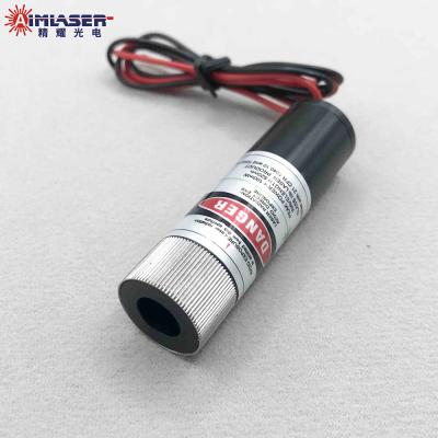 China 520nm 10mW Green Dot Laser Diode Modul Fokussierbarer Laserzeiger Industrieausrichtung Werkzeug zu verkaufen