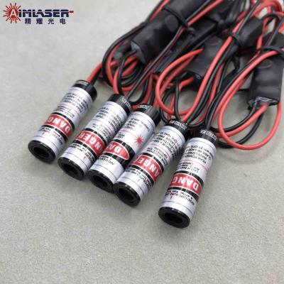 China 635nm 20mW CW Red Dot Beam Laser Diode Module for Medical Instrument Source for sale