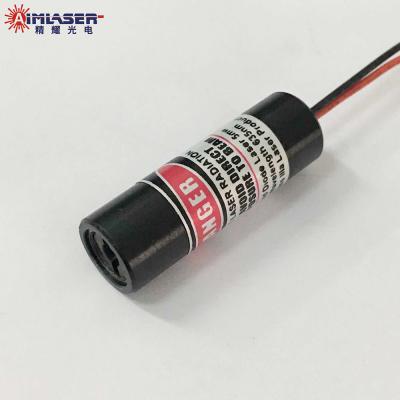 China 520nm 30mW Diode Laser Modules Optical Glass Lens Green Line Laser Pointer for sale